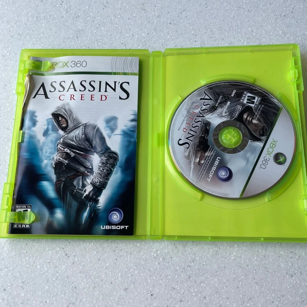 Assassins Creed Xbox 360 Game Ubisoft 2007 CIB Manual Included